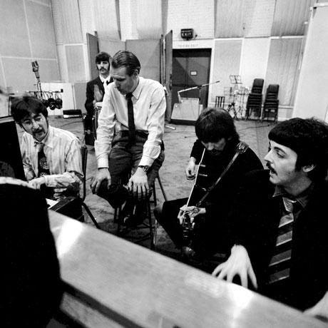 George Martin met The Beatles